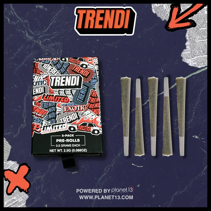 TRENDI Silver Reserve .5g Preroll 5pk
