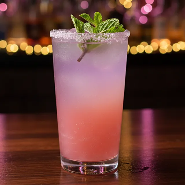 The Raspberry Royale canna-cocktail at DAZED