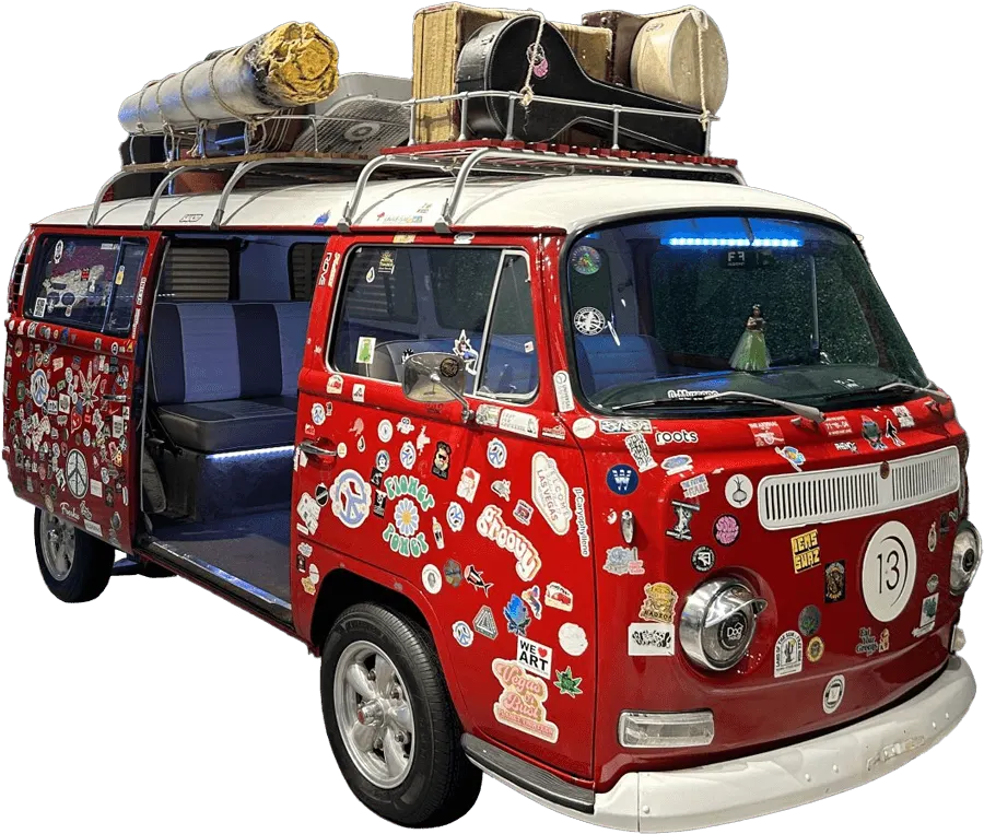Planet 13 delivery van