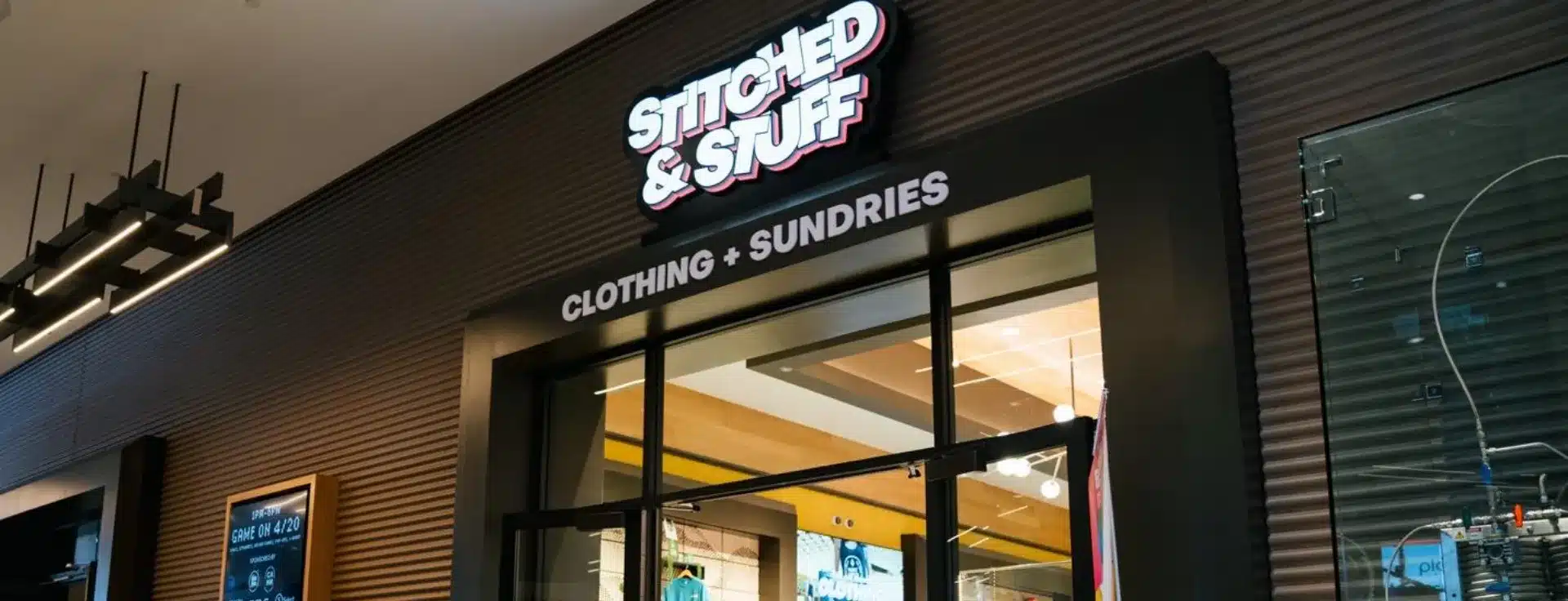 The Stitched & Stuff storefront: Clothing + Sundries